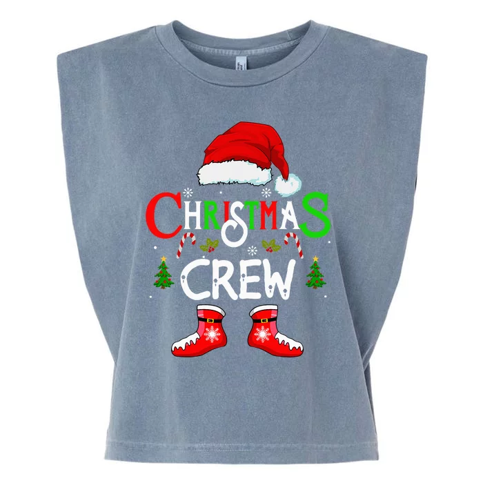 Hilarious Xmas Crew Pajamas for Festive Family Fun Garment-Dyed Women's Muscle Tee