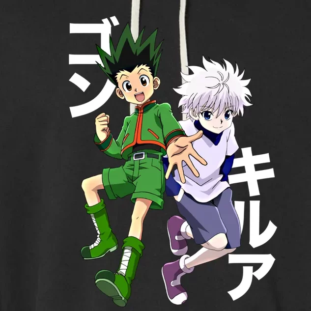 Hunter X Hunter Gon And Killua Gift Garment-Dyed Fleece Hoodie