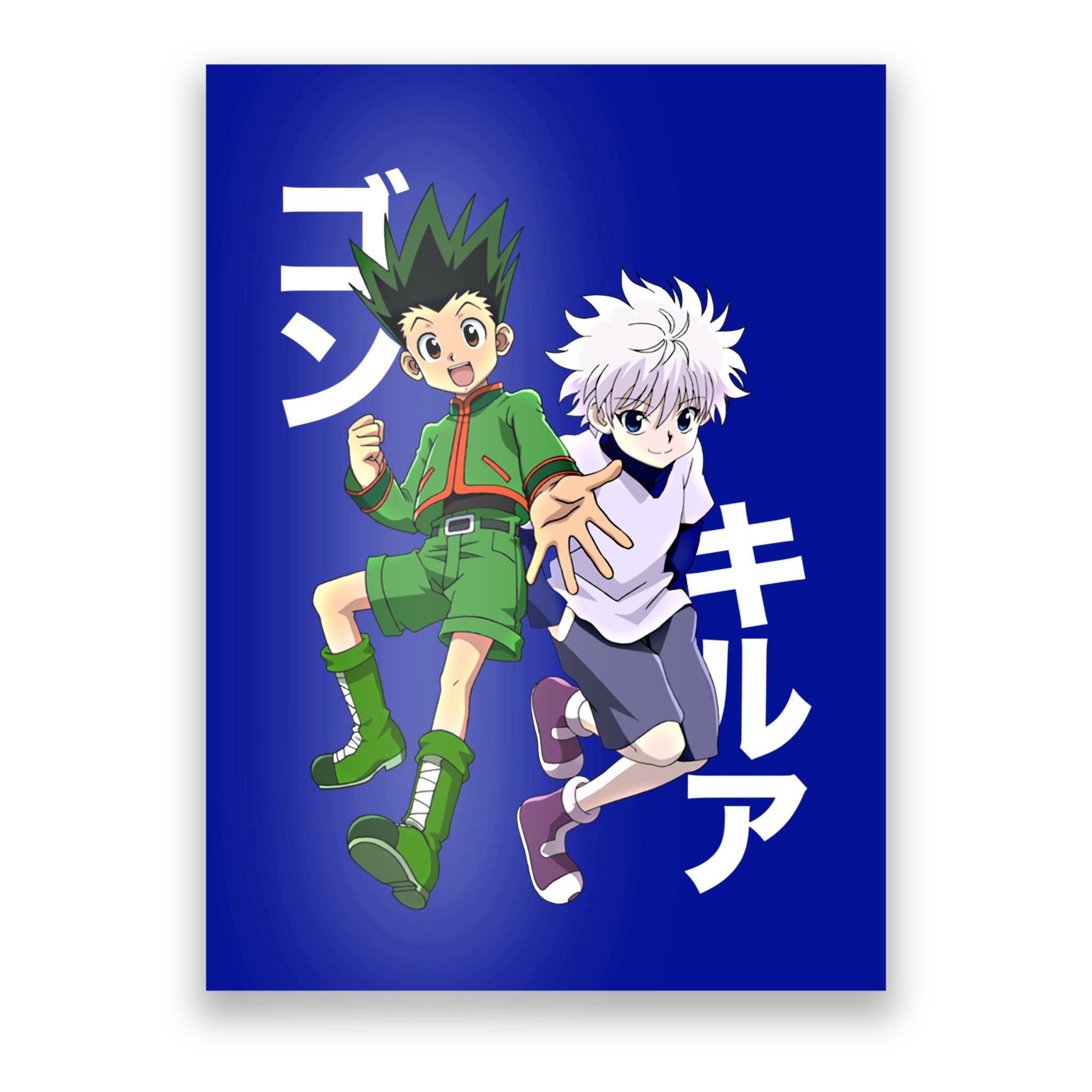 Hunter X Hunter Anime Gon Killua Manga Art Print Poster 16x24