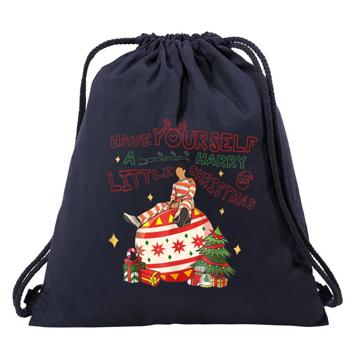 Have Yourself A Harry Little Christmas Drawstring Bag