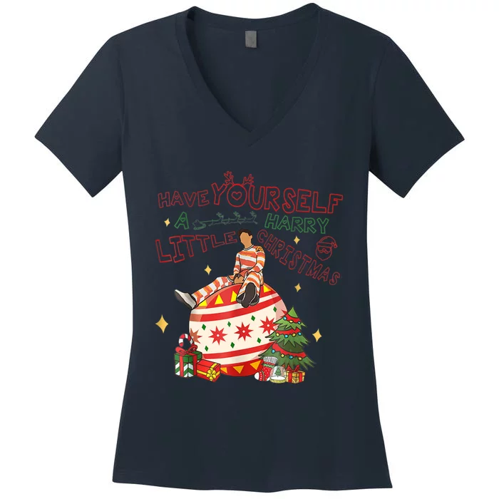 Have Yourself A Harry Little Christmas Women's V-Neck T-Shirt