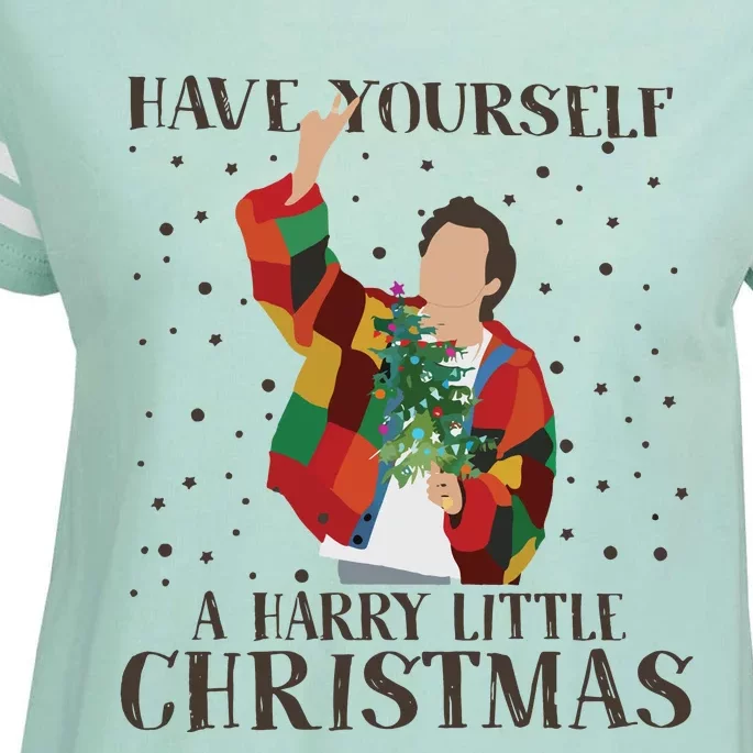 Have Yourself A Harry Little Christmas Enza Ladies Jersey Football T-Shirt