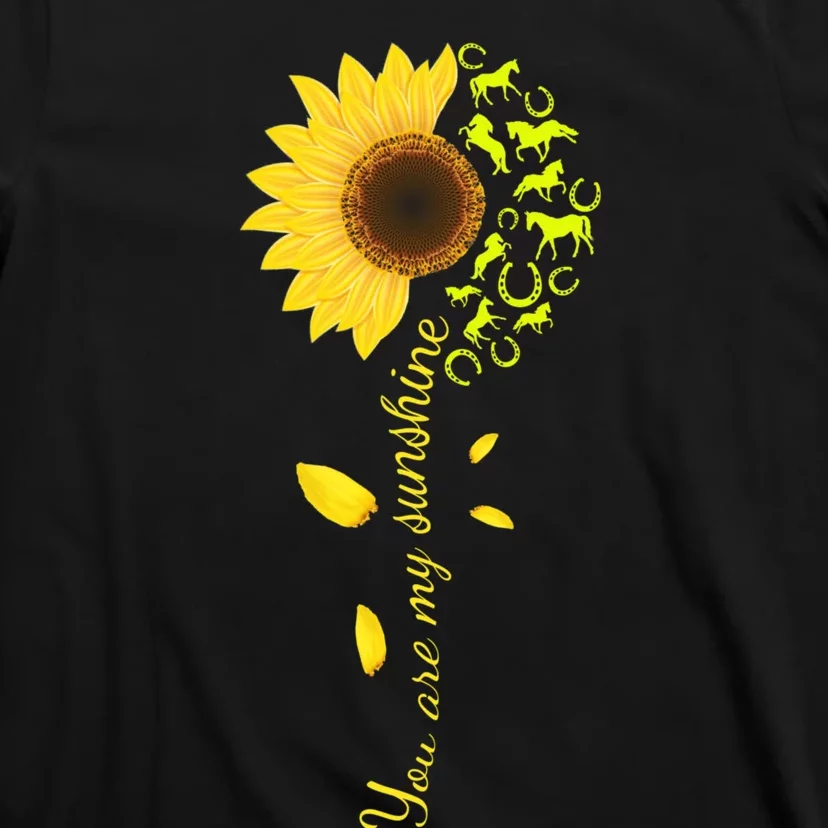 Horse You Are My Sunshine Horse Lover T-Shirt