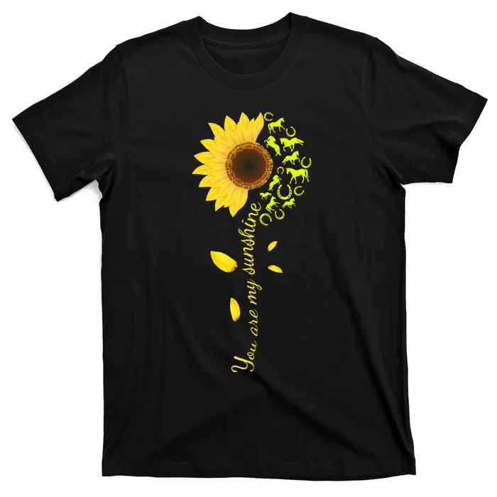 Horse You Are My Sunshine Horse Lover T-Shirt