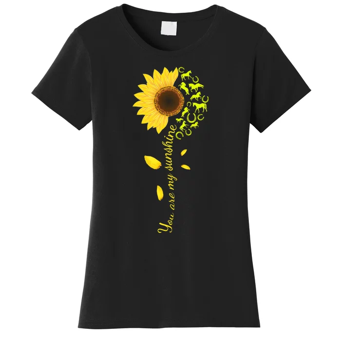 Horse You Are My Sunshine Horse Lover Women's T-Shirt