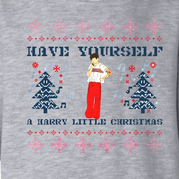 Have Yourself A Harry Little Christmas Xmas Gift Toddler Hoodie