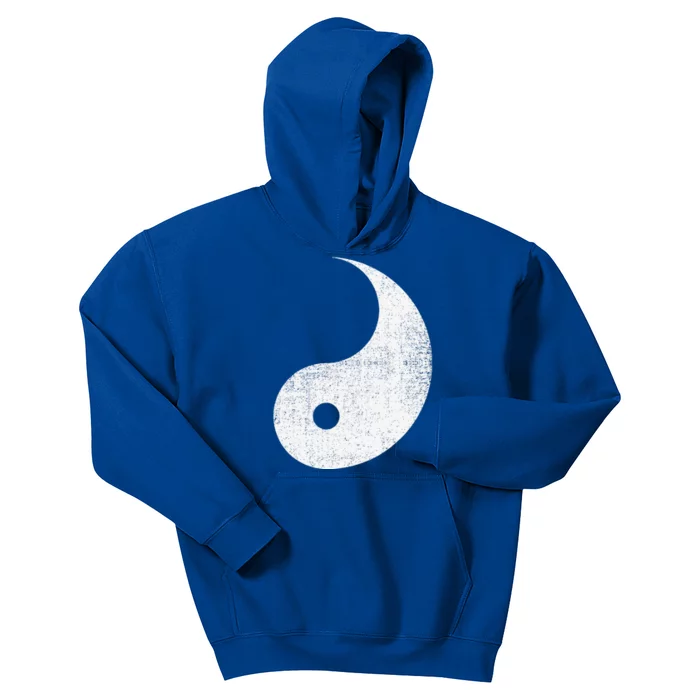 Halloween Yin And Yang Matching Couples White Costume Kids Hoodie