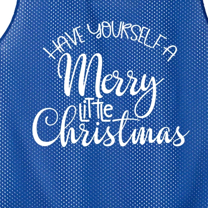 Have Yourself A Merry Little Christmas Xmas Holiday Gift Mesh Reversible Basketball Jersey Tank