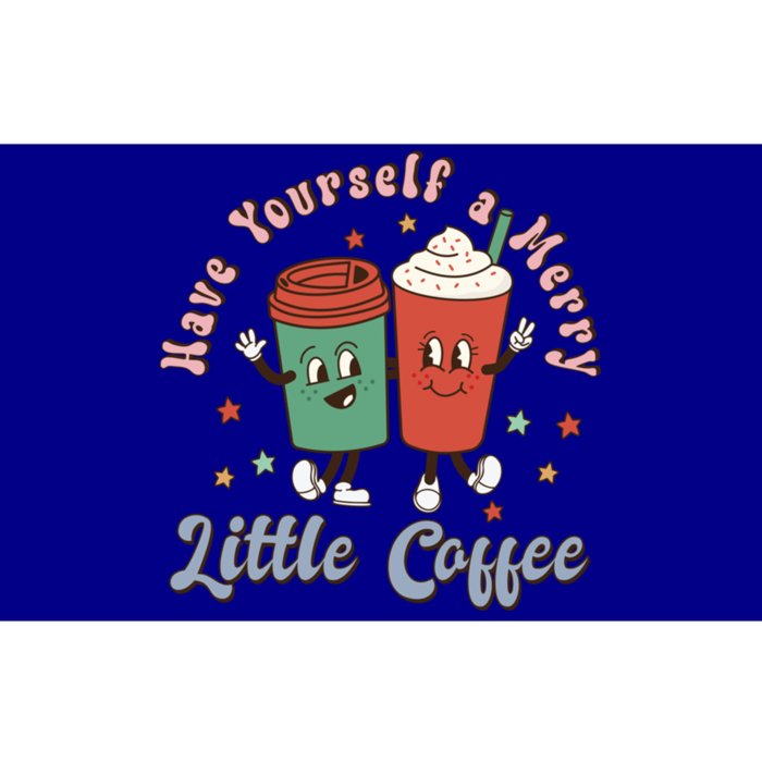 Have Yourself A Merry Little Coffee Funny Christmas Meaningful Gift Bumper Sticker