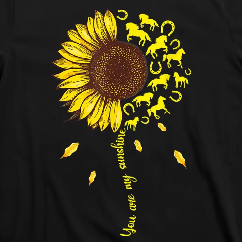 Horse You Are My Sunshine Horse Lover T-Shirt