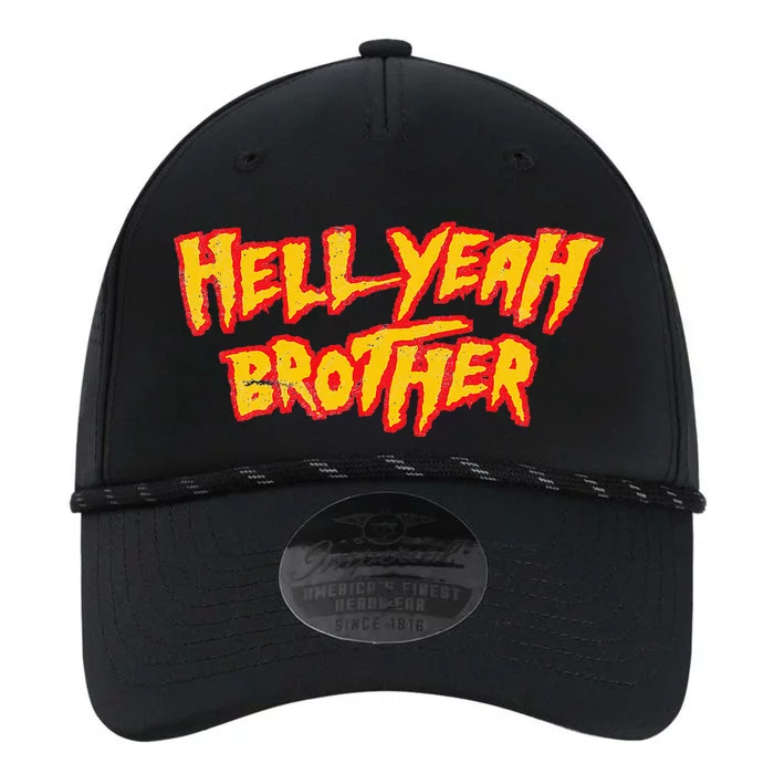 Hell Yeah Brother Funny 80S Wrestling Vegas Pool Party Performance The Dyno Cap