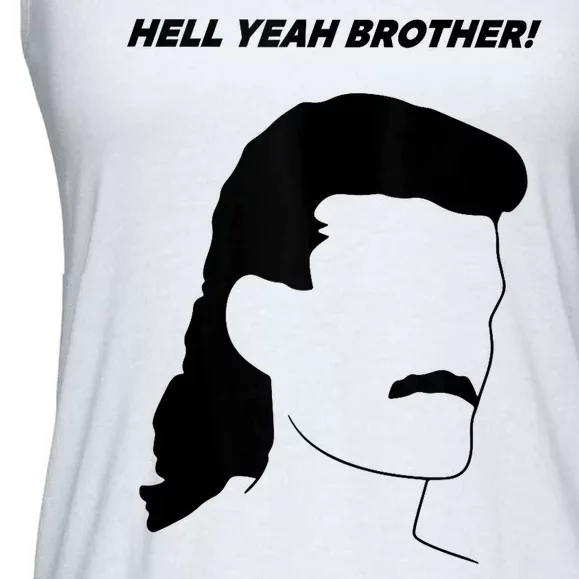 Hell Yeah Brother! Funny Design Ladies Essential Flowy Tank