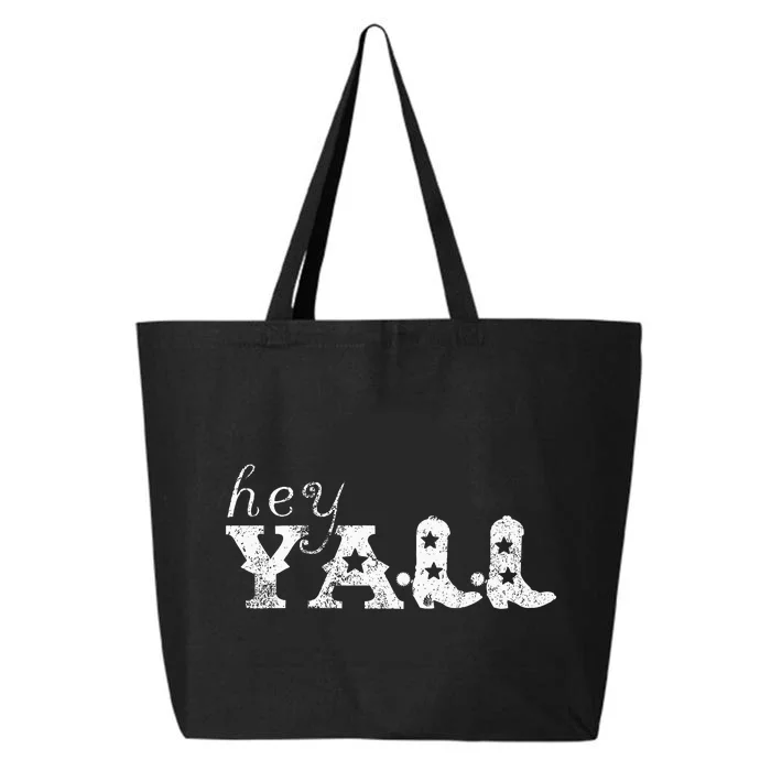 Hey YAll Cowboy Boots 25L Jumbo Tote