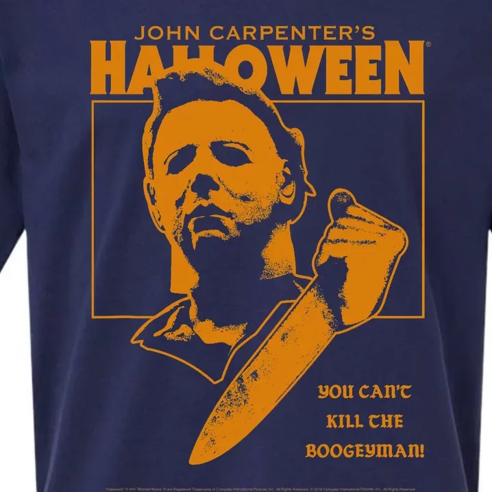 Halloween You Cant Kill The Boogeyman! Sueded Cloud Jersey T-Shirt