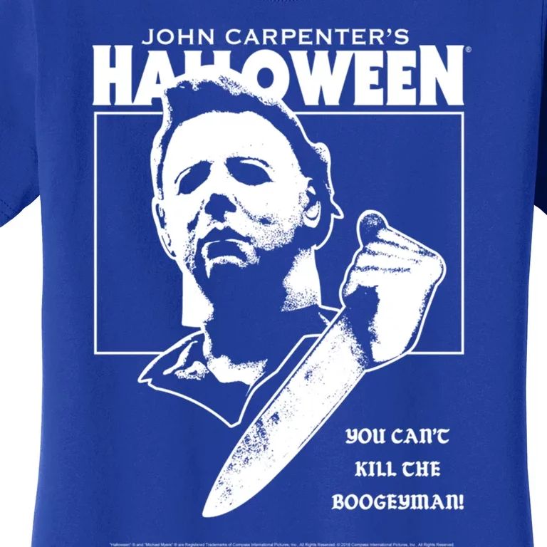 Halloween You Can't Kill The Boogey! Cool Gift Women's T-Shirt