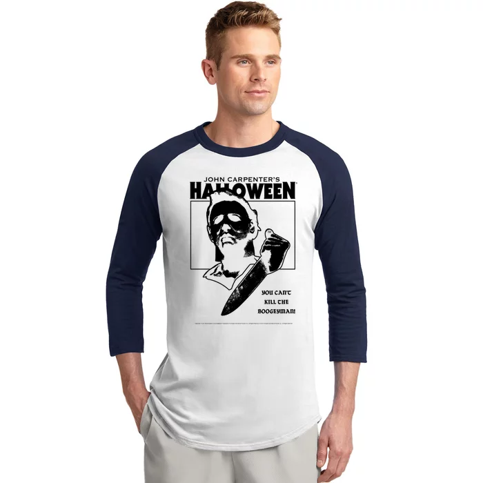 Halloween You Can't Kill The Boogey! Cool Gift Baseball Sleeve Shirt