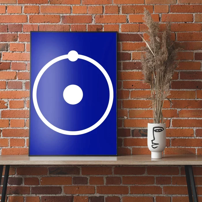 Hydrogen Atom Poster