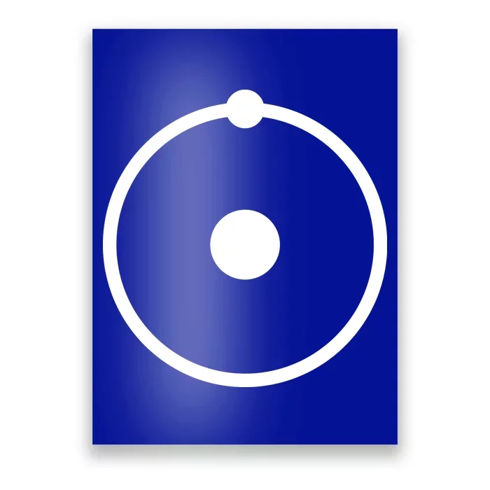 Hydrogen Atom Poster