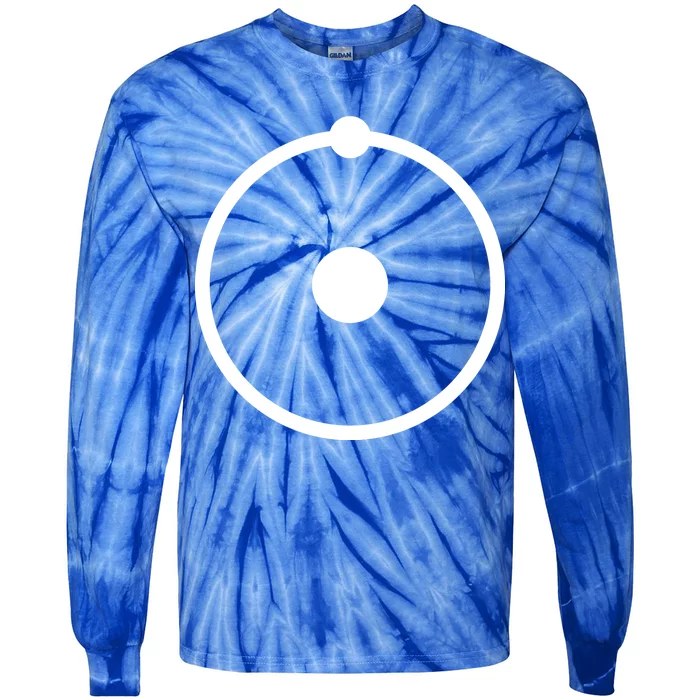 Hydrogen Atom Tie-Dye Long Sleeve Shirt