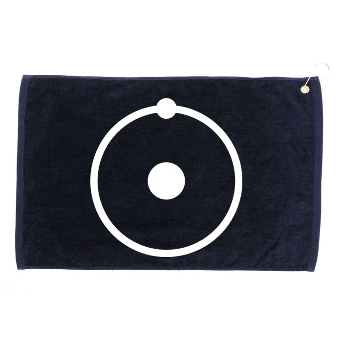 Hydrogen Atom Grommeted Golf Towel