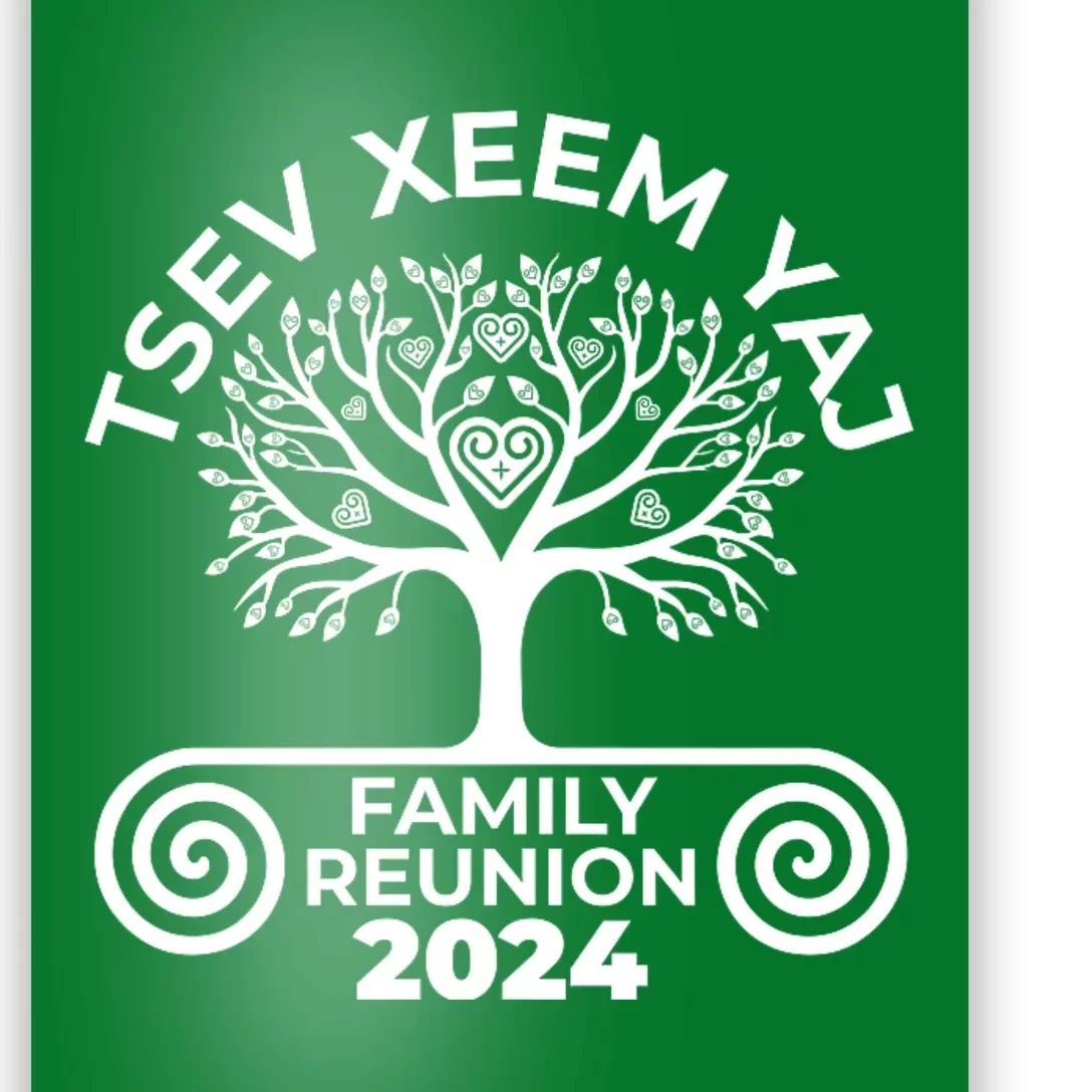 Hmong Yang Family Reunion 2024 Urban Spirits Apparel Poster