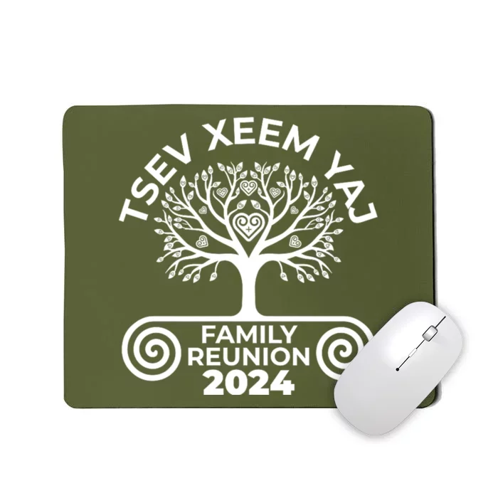 Hmong Yang Family Reunion 2024 Urban Spirits Apparel Mousepad