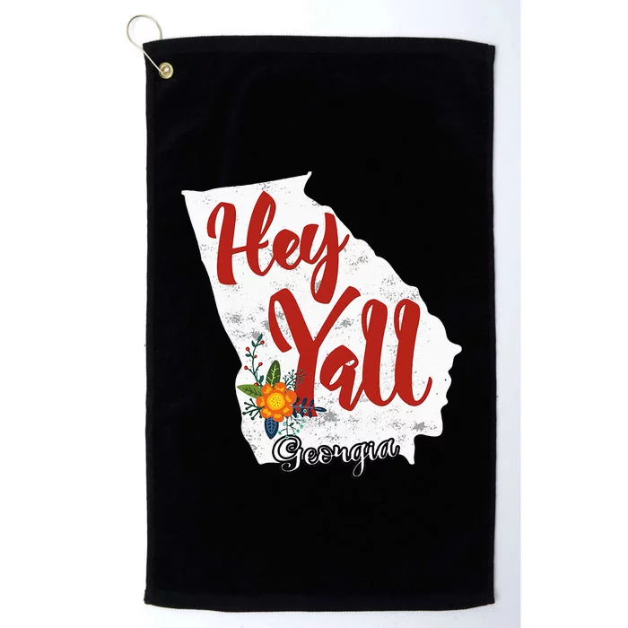 Hey YaLl Georgia Platinum Collection Golf Towel