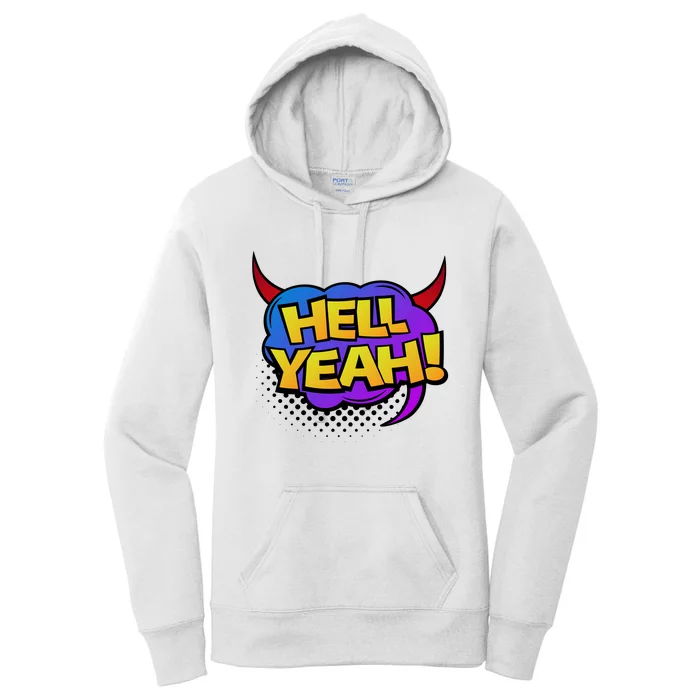 Hell Yeah Women's Pullover Hoodie