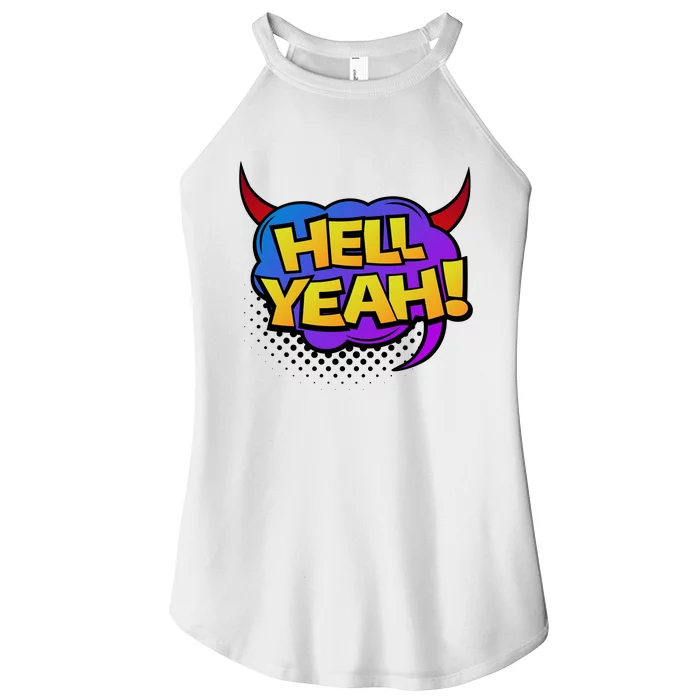 Hell Yeah Women’s Perfect Tri Rocker Tank