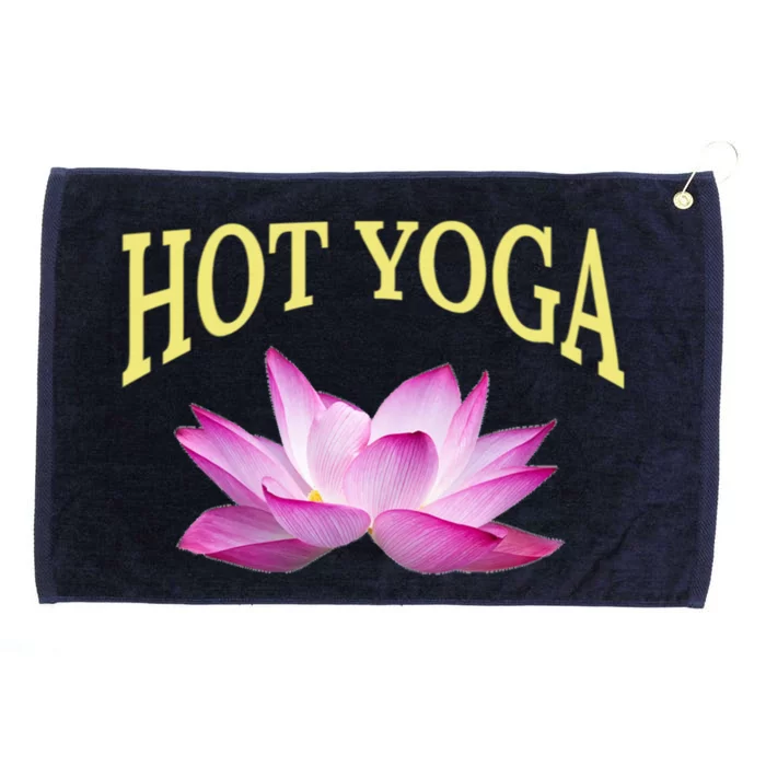 Hot Yoga Instructors / Lotus Hot Yoga Instructor Design Gift Grommeted Golf Towel