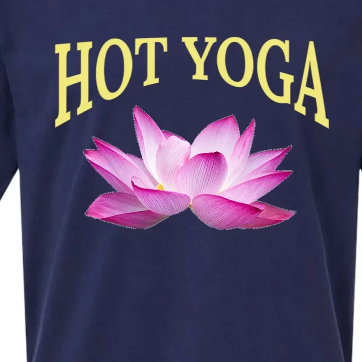 Hot Yoga Instructors / Lotus Hot Yoga Instructor Design Gift Sueded Cloud Jersey T-Shirt