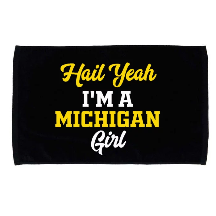 Hail Yeah I'm a Michigan Microfiber Hand Towel