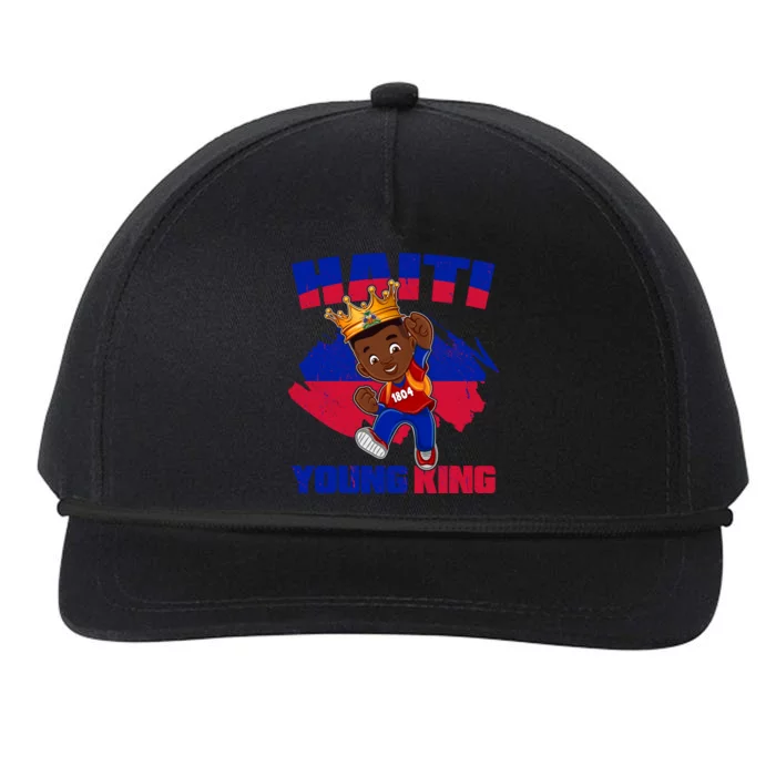 Haiti Young King 1804 Haiti Haitian Independence Snapback Five-Panel Rope Hat