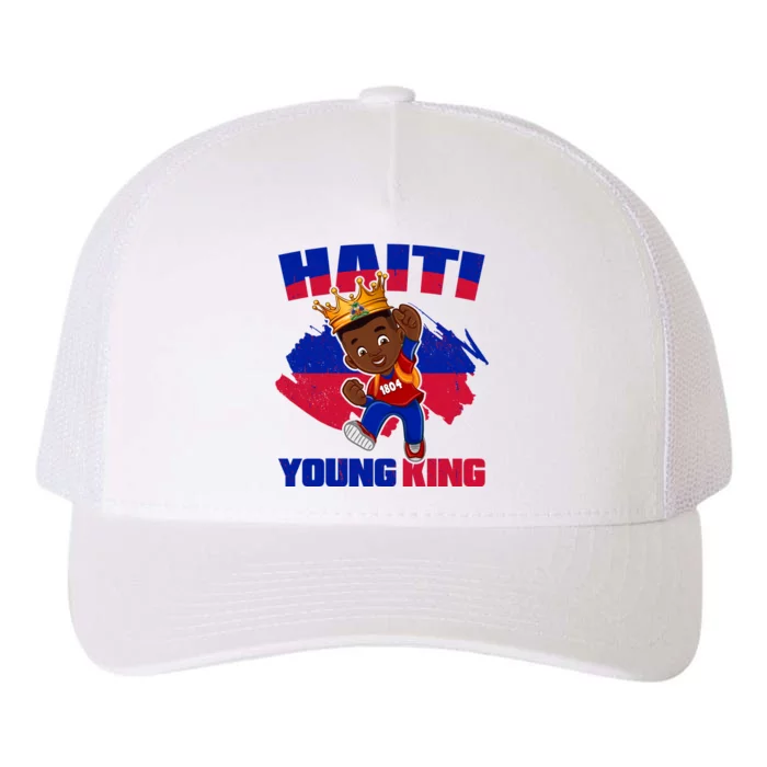 Haiti Young King 1804 Haiti Haitian Independence Yupoong Adult 5-Panel Trucker Hat