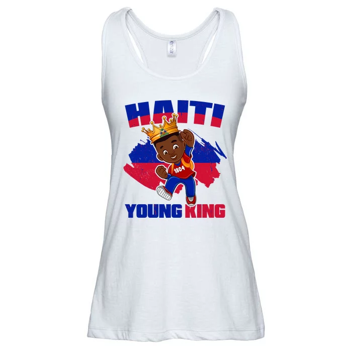 Haiti Young King 1804 Haiti Haitian Independence Ladies Essential Flowy Tank