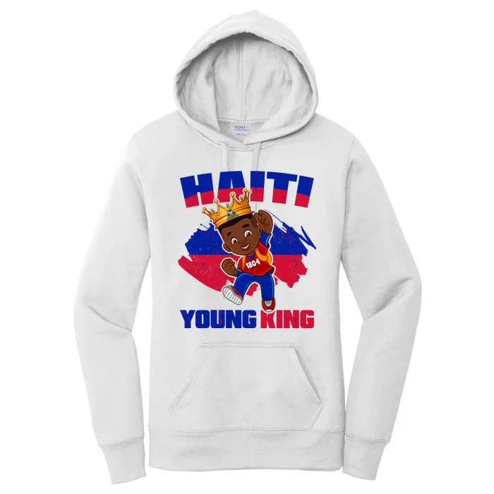 Haiti Young King 1804 Haiti Haitian Independence Women's Pullover Hoodie