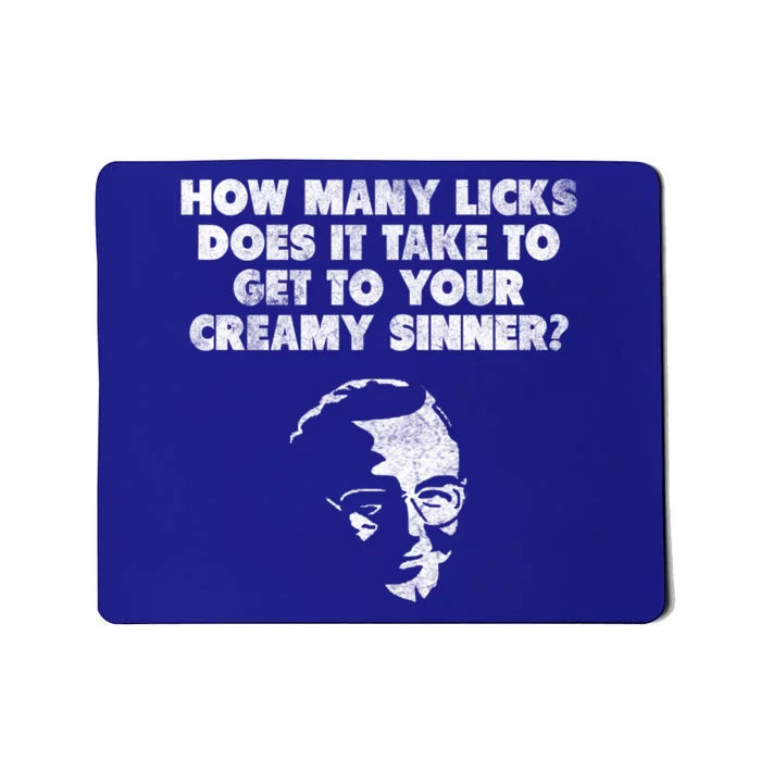 How Y Licks Does It Take To Get To Your Creamy Sinner? Great Gift Mousepad