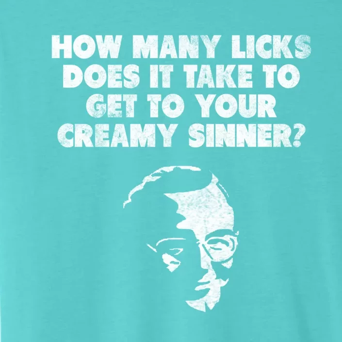 How Y Licks Does It Take To Get To Your Creamy Sinner? Great Gift ChromaSoft Performance T-Shirt