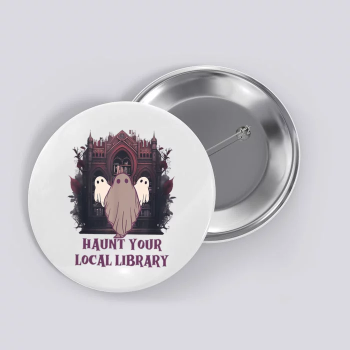 Haunt Your Local Library Button