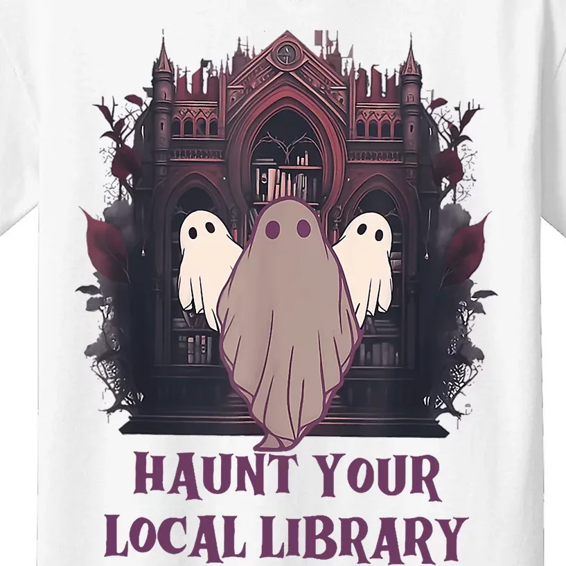 Haunt Your Local Library Kids T-Shirt