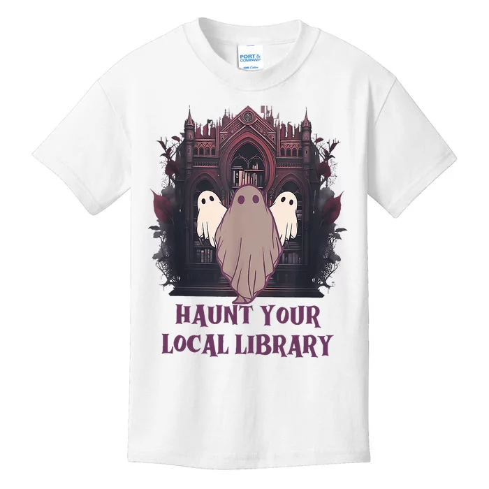 Haunt Your Local Library Kids T-Shirt