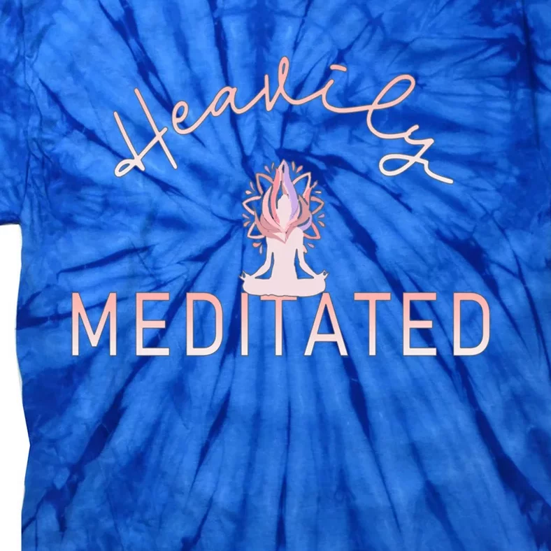 Heavily Yoga Meditated Gift Tie-Dye T-Shirt