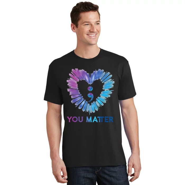 Heart You Matter 988 Suicide Prevention Awareness T-Shirt