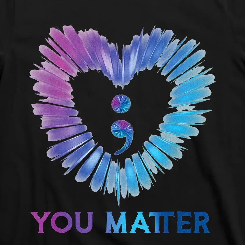 Heart You Matter 988 Suicide Prevention Awareness T-Shirt