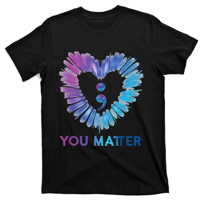 Heart You Matter 988 Suicide Prevention Awareness T-Shirt