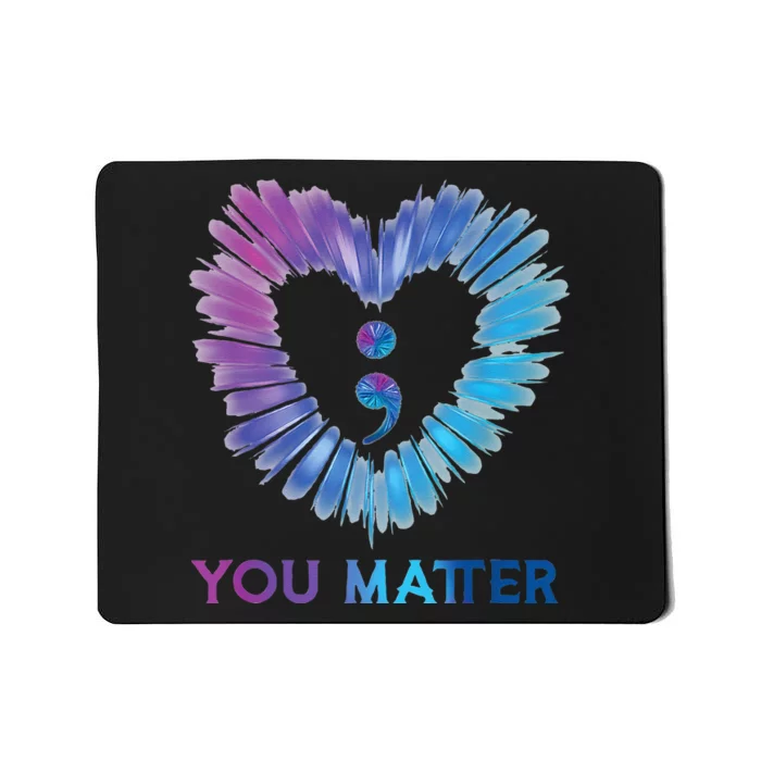 Heart You Matter 988 Suicide Prevention Awareness Mousepad