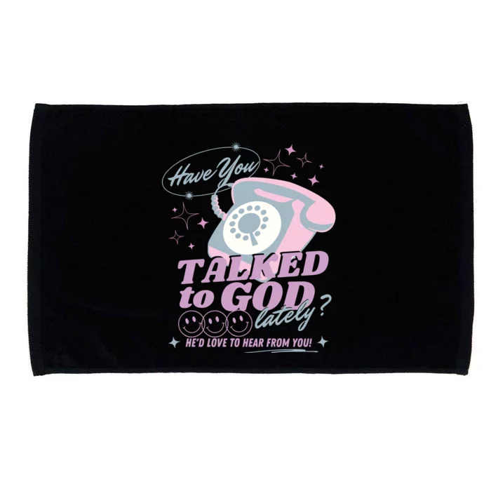 Have You Talked To God Lately Oversized Christian God Microfiber Hand Towel