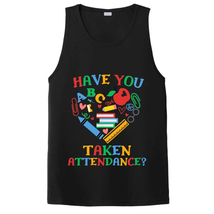 Have You Taken Attendance Funny Attendance Clerk School Performance Tank