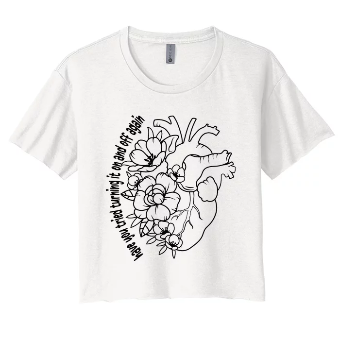 Have You Tried Heart Anatomy Sarcastic Cardiac Surgeon Women's Crop Top Tee