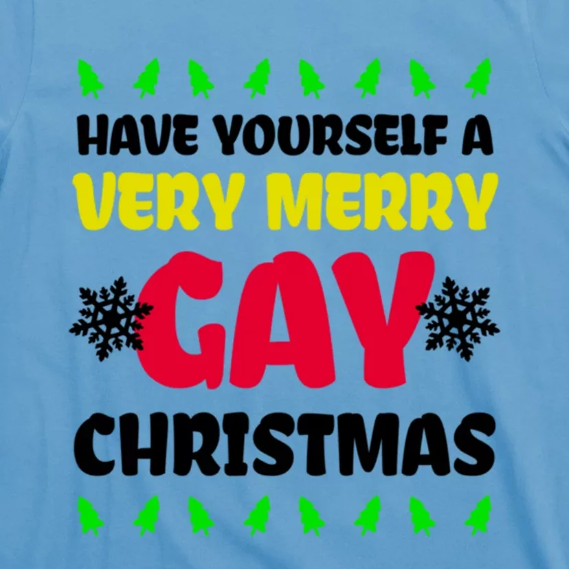 Have Yourself Very Merry Design Gay Christmas Gift T-Shirt